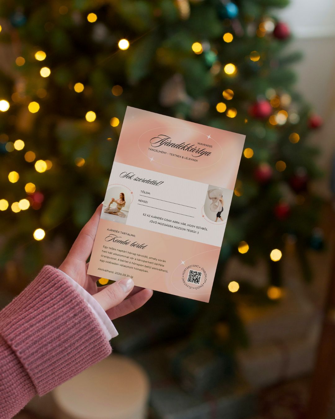 Karácsonyi ajándék táncélmény